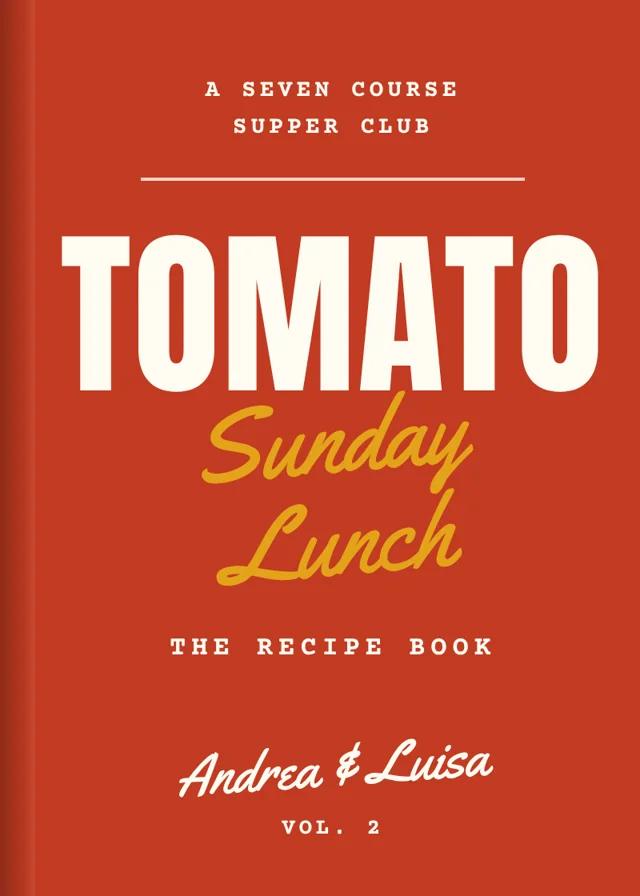 Tomato Sunday Lunch recipe book cover